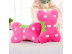 2026-almohada Cervical Para Coche, Almohada Cuadro Suave Para Viajes Y Hogar, 2 Piezas, Diseño Ergonómico Y Bonito