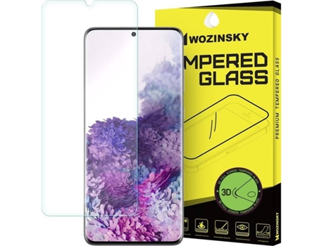 Protector Cristal Templado Samsung Galaxy S20 Plus LMOBILE Full Cover Transparente