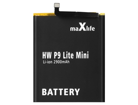 Batería Interna Huawei P9 Lite Mini, Y6 2017 e Y5 2018 MAXLIFE Negro