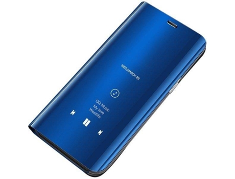 Carcasa Samsung Galaxy S8 LMOBILE Clear View Azul