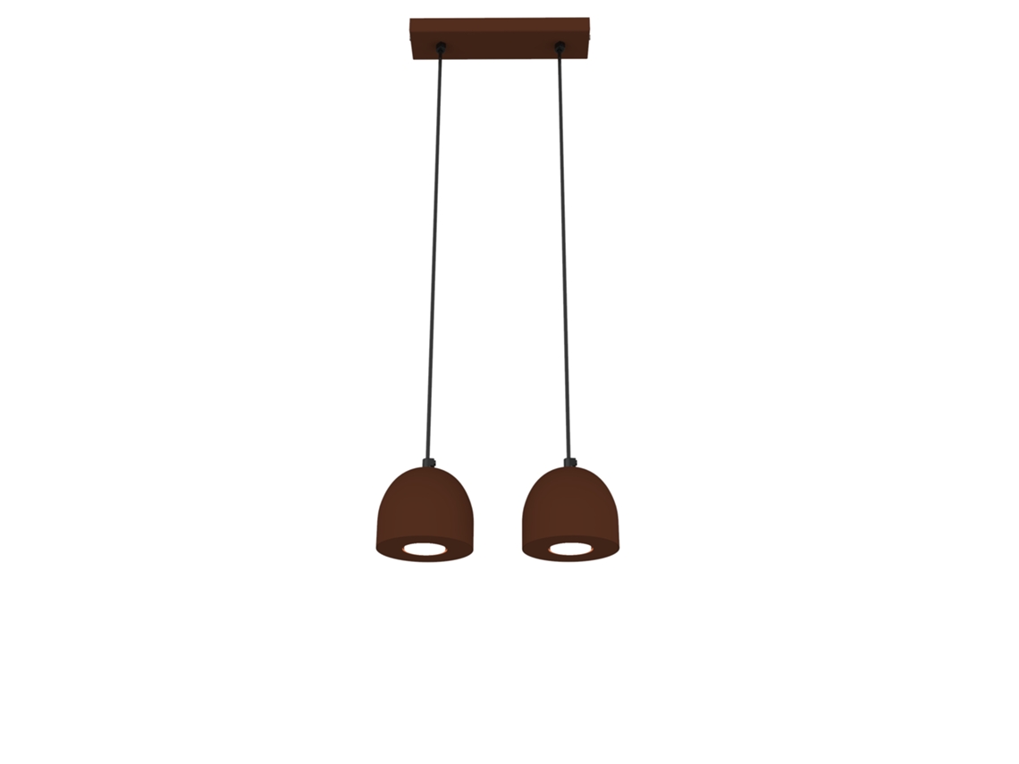 LUMICOM | Campanella Lampara De Techo Lineal X2 Monocolor Mate