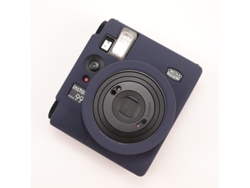 Funda protectora de color liso para Instax Mini 99. Funda de silicona suave y resistente a impactos. Azul real Yunzii.