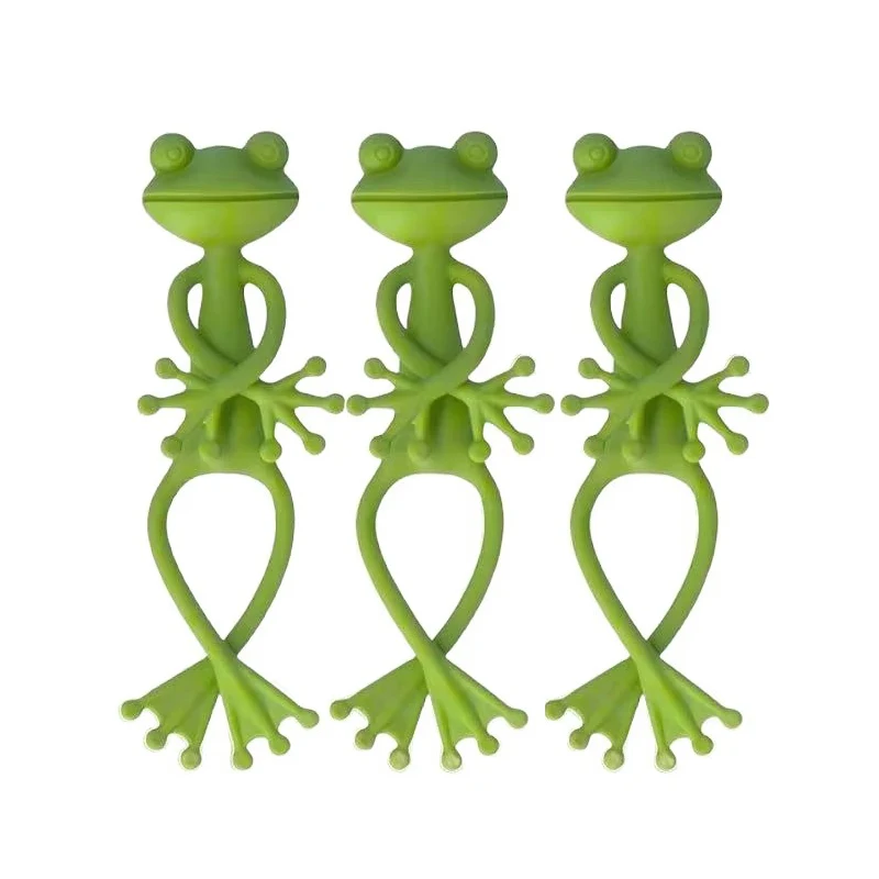 Suportes para Plantas em Formato de Sapo MDUG, 3 Peças