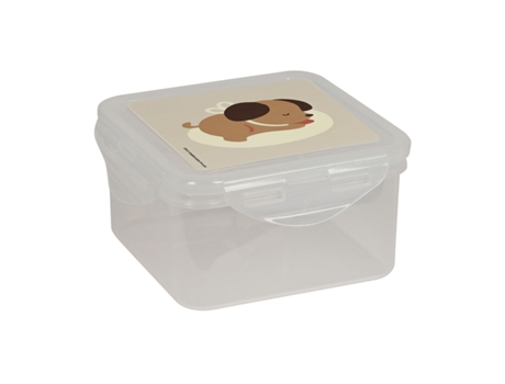 Fiambrera Safta Puppy 13 x 7.5 x 13 cm Beige