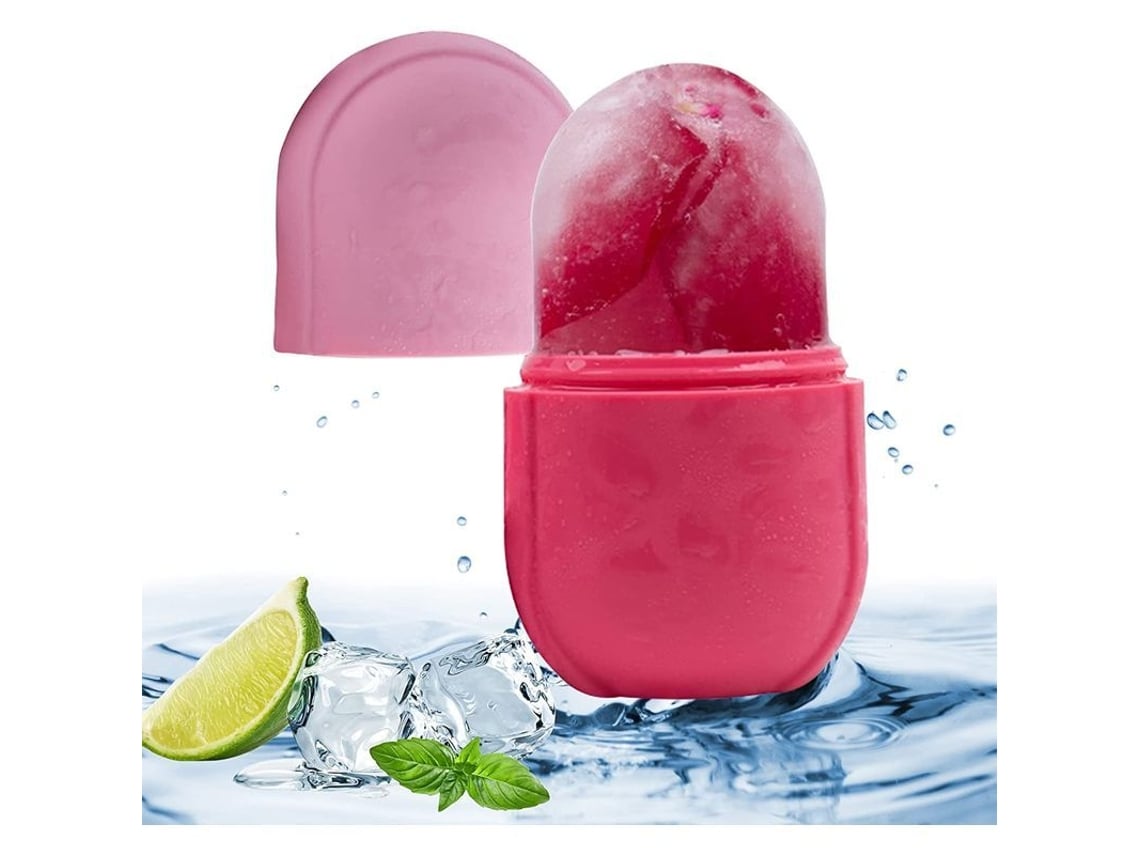 Molde De Silicona Para Hielo Facial, Aprobado Por La Fda, Para Masaje De Piel Radiante, Antiarrugas, Regalo Para Piel Rosada.