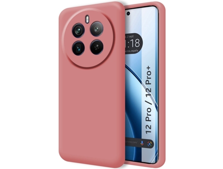 Funda Ultra para Realme 12 Pro 5G / 12 Pro Plus 5G TUMUNDOSMARTPHONE Silicona Líquida Rosa