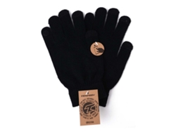 Guantes TEMPISH Luvas Touchscreen Preto Homem