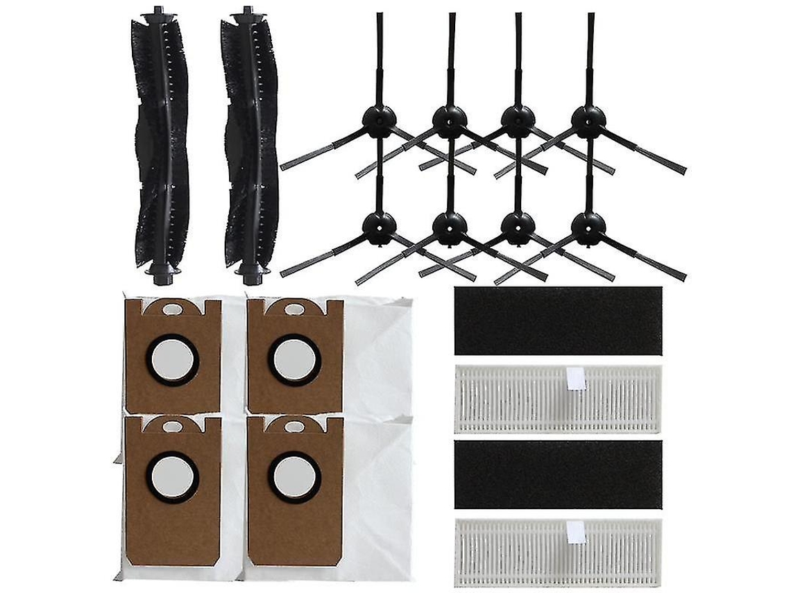 Reemplazo de cepillo principal, cepillos laterales, filtros HEPA. Compatible con Neabot.