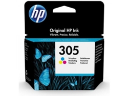 Tintero Tricolor HP 305 Original para HP Deskjet 2300/2700 / Plus 4100 Envy 6000 / Pro 6400 3Ym60Ae