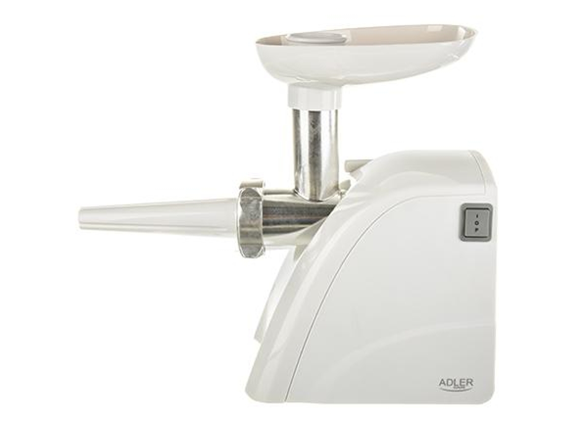 Adler Ad 4803 Picadora de carne 800 W Acero inoxidable Blanco
