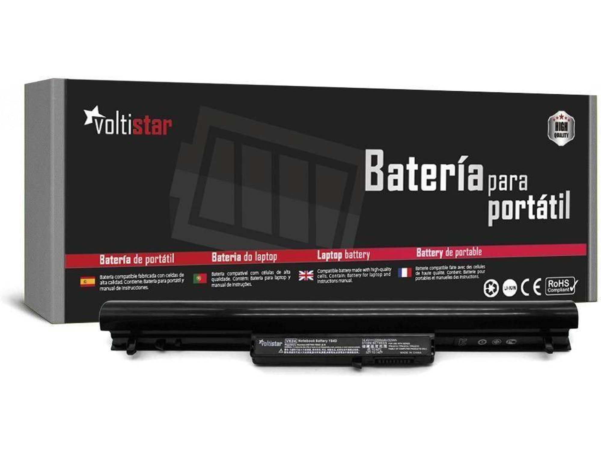 Batería para HP VOLTISTAR Sleekbook 15-B112Ss