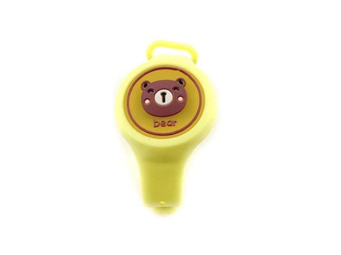 Pulsera Repelente De Mosquitos Ajustable Para Niños, De Silicona Segura, Con Estampado De Dibujos Animados B563835076*