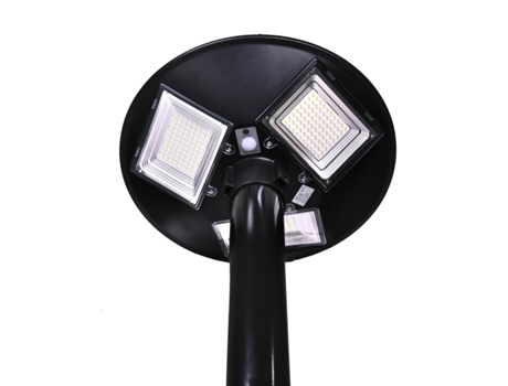 Farola LED Solar UFO 150W 1500 Lúmenes. Luz Blanca Neutra 4200K