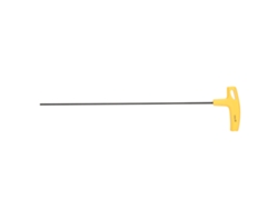 Llave hexagonal con mango en T H-3.0 de acero de aleación S-2 para mantenimiento, 292 mm