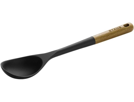 Cuchara STAUB (Negro - Silicona - 31 cm)