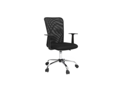 Sillón de Escritorio Diseño Malla Negra Pluz MILIBOO