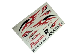 Volantexrc Phoenix V2 759-2 2000mm Wingspan Rc Airplane Spare Part Decals 1 Piece