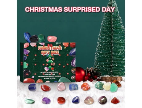 Calendario de Adviento de Navidad de 24 días Calendario de cuenta regresiva