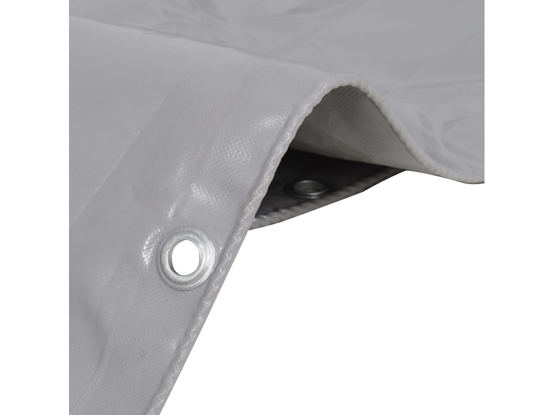 Maison Exclusive - Lienzo 650 g/m² 4x7 m Gris
