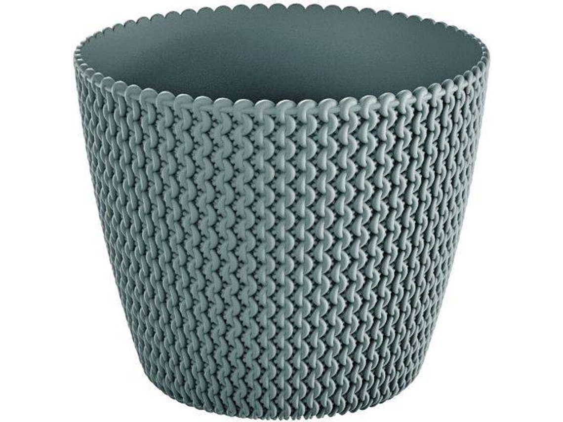 Maceta PROSPERPLAST Splofy (Gris - 21.8 x 21.8 x 18.4 cm)