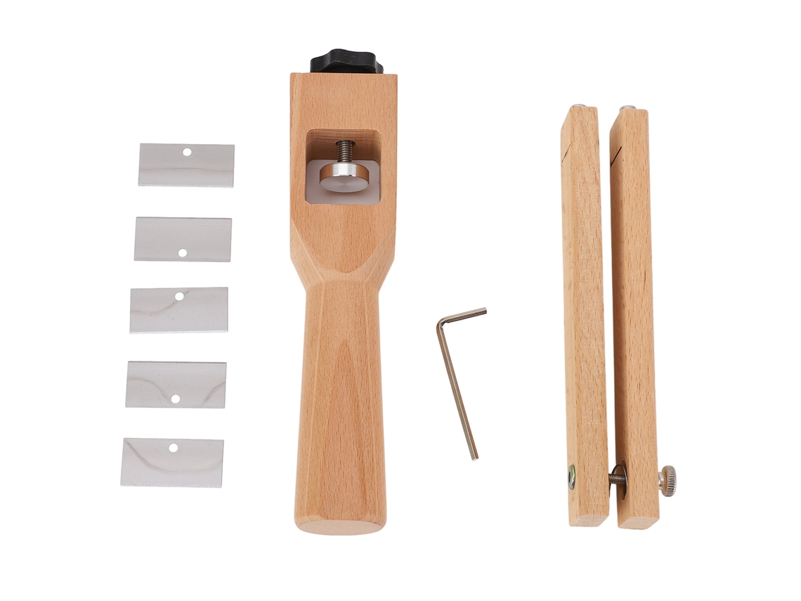 Cortador De Cinturones De Cuero Ajustable 7-10cm Herramienta De Corte Con 5 Cuchillas Para Artesanía