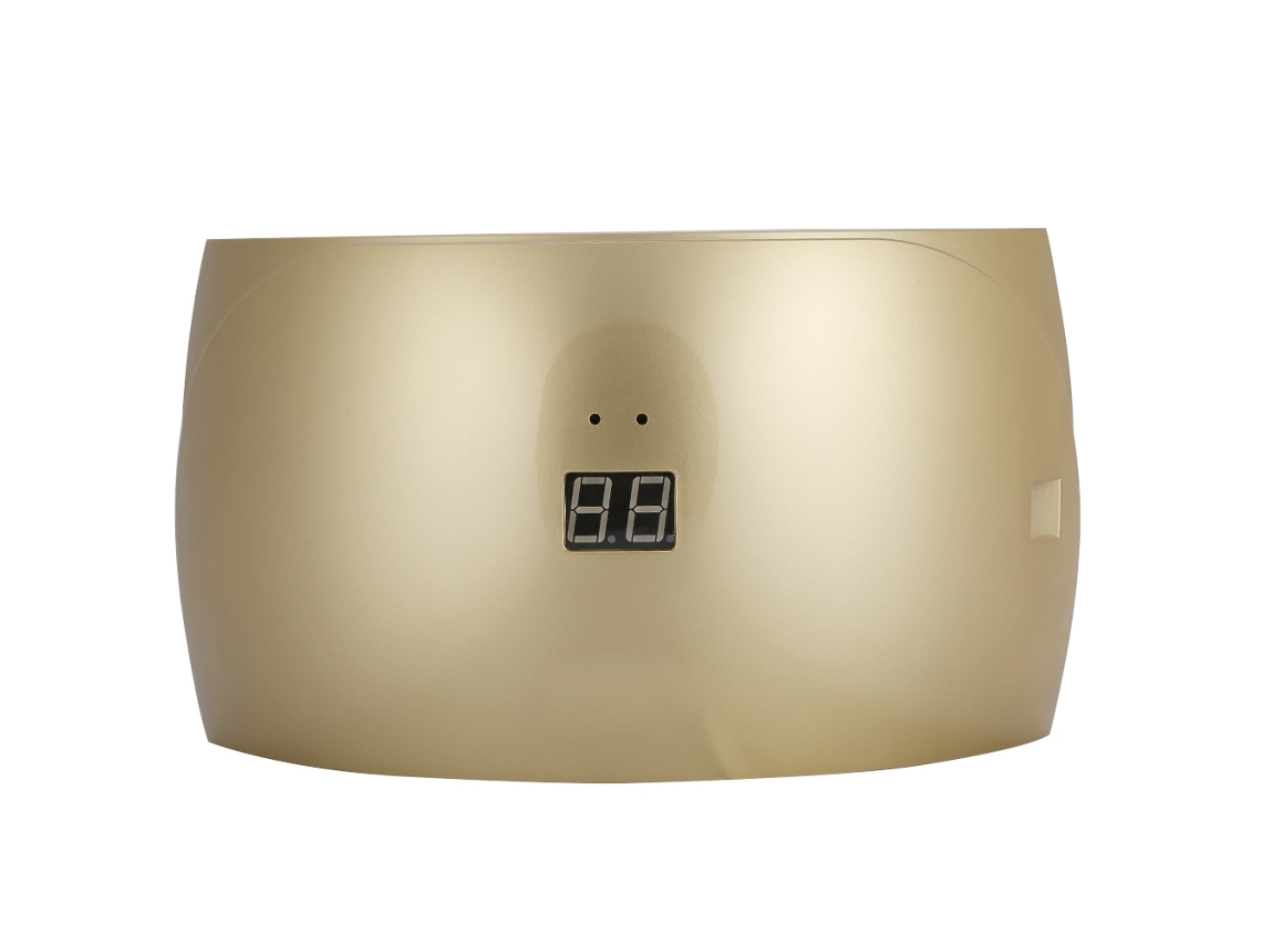 Rebe-lâmpada Secadora Uv Led Para Unhas Com Tela, Dourada, Moderna E Útil, Para Esmaltes De Gel E Manicure
