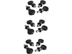 Juego de 12 clavijas de afinación para ukelele y guitarra, con sistema de fricción. SFUSHOS