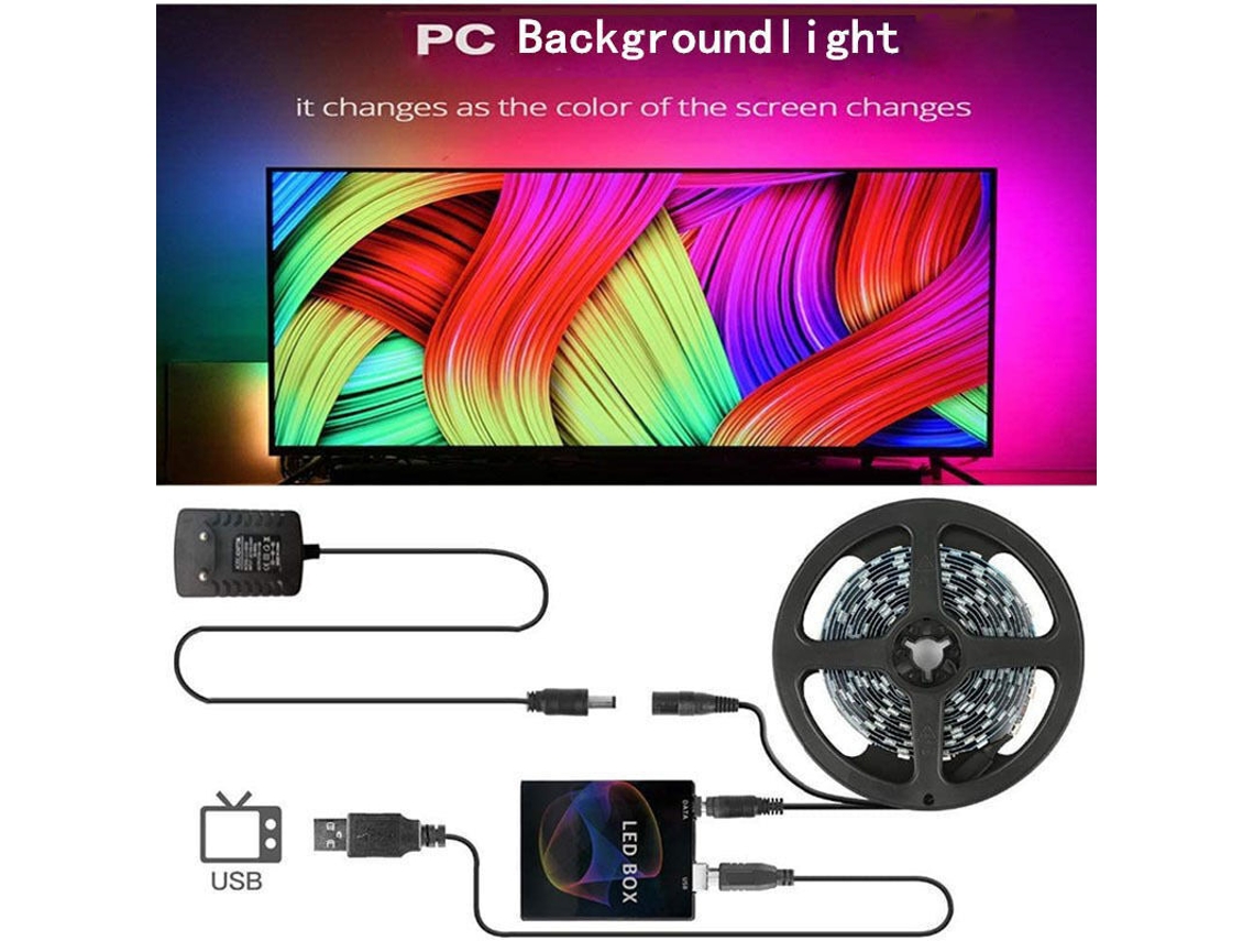 Retroiluminación Led Para Tv, Tira De Iluminación Para Tv, Pantalla De Tv