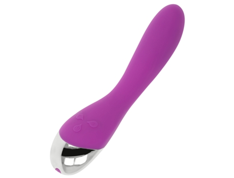 Estimuladores OHMAMA VIBRATORS Vibrador 6 Modos Y 6 Velocidades (Morado - 20.5 cm)