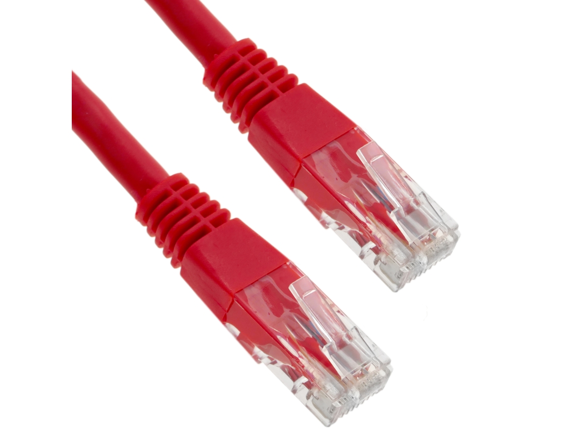 Cable de Red BEMATIK Cat.6 10M Rojo