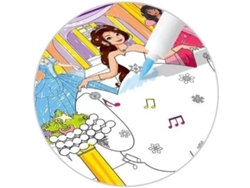 Tapete de pintura infantil lavable de 50 cm con 12 rotuladores educativos reutilizables