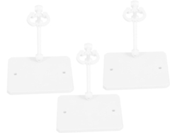 Soporte De 3 Piezas Para Figuras De Acción: Base Estable Y Práctica Para Exhibición.