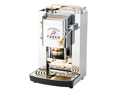 Italia Pro Deluxe Semi-automática Cafetera de cápsulas 13 L FABER