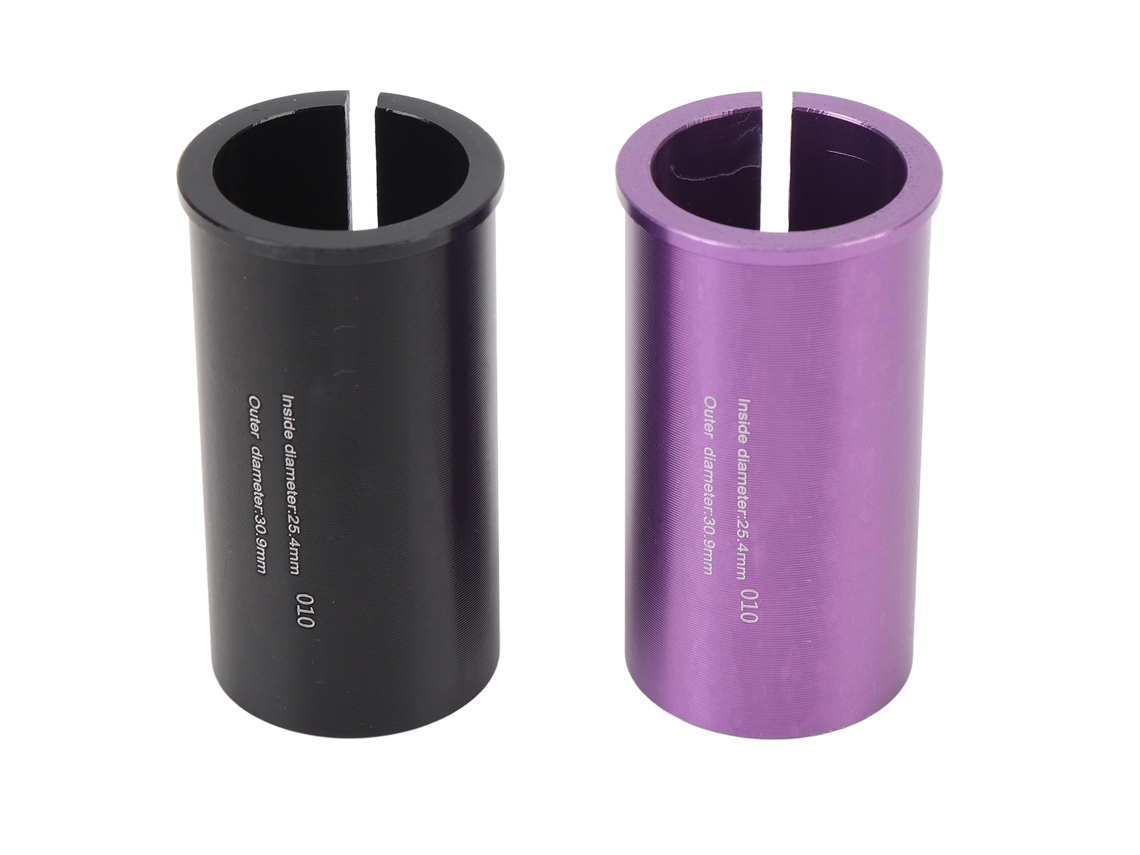 Adaptador De Tija De Sillín De Aluminio Cnc De 25,4-30,9 Mm Para Accesorio Reductor De Tija De Sillín De Bicicleta
