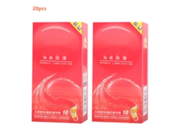 Preservativo Ultra Delgado Con Lubricación Doble Para Retrasar Eyaculación Y Control Natal