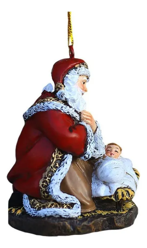 Nuevo adorno colgante de muñeco de Papá Noel vayotoy