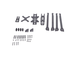 Kit De Estructura De Fibra De Carbono Para Dron Cuadricóptero De Carreras Fpv Xl9 De 9 Pulgadas