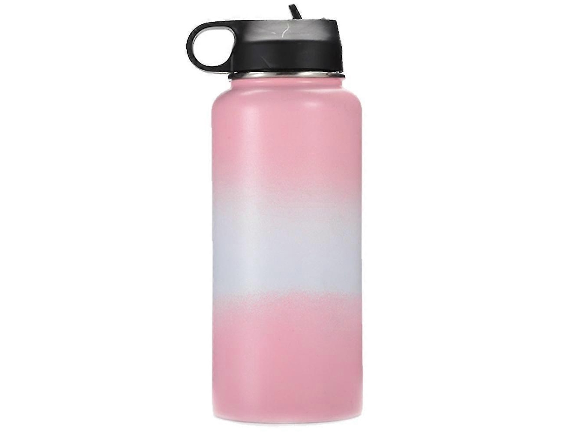Botella térmica de acero inoxidable para deportes al aire libre, portátil, para bicicleta eléctrica