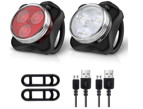 Altavoz Led resistente al agua, luz delantera para bicicleta, recargable por Usb para viajeros en bicicleta CHRONUS