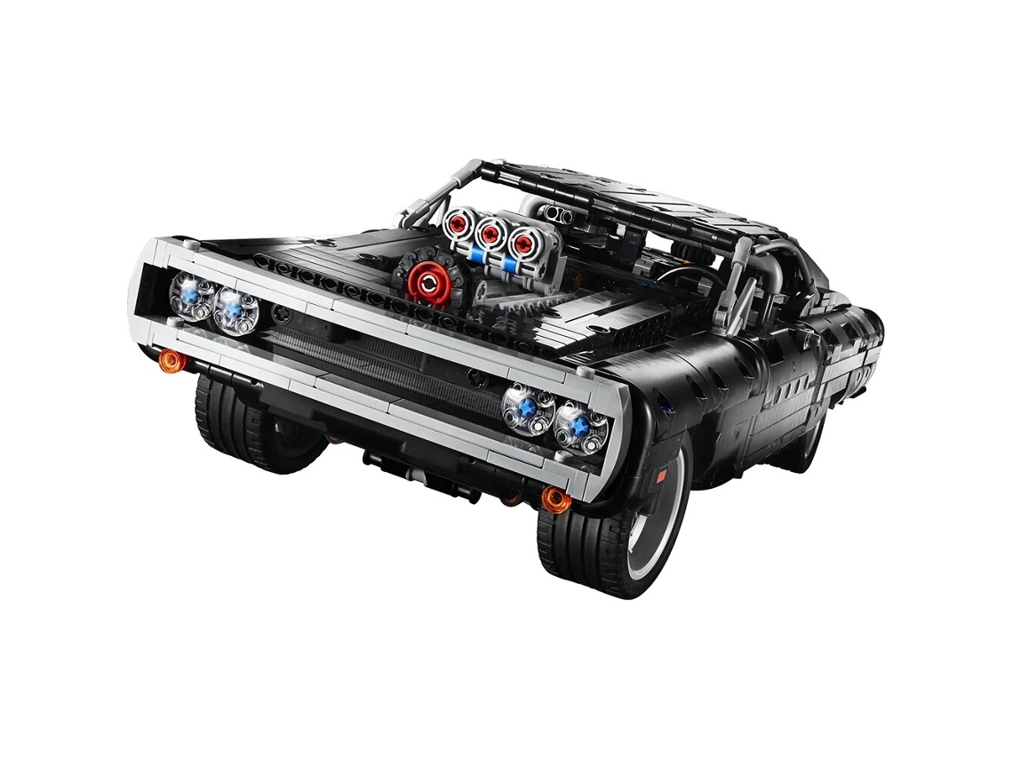 Set De Montaje De Coche De Carreras Technic Fast Furious Charger, 1077 Piezas