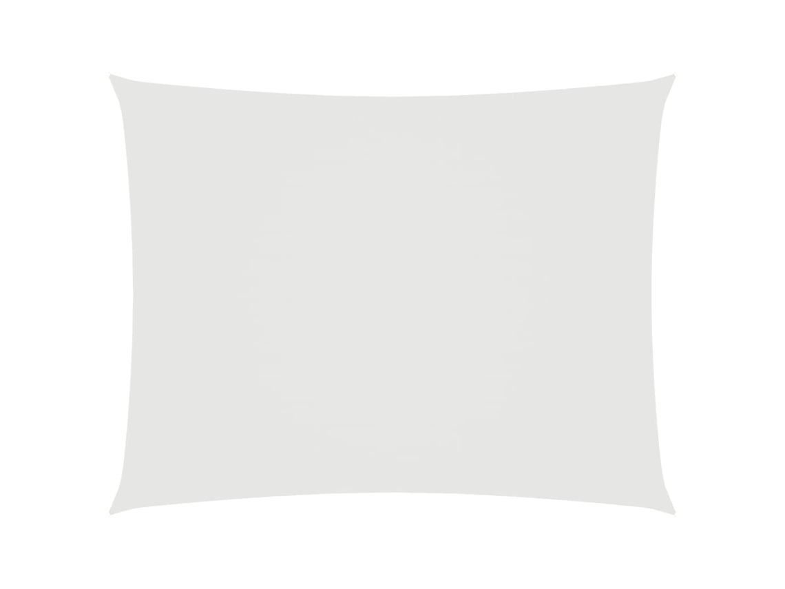 Parasol rectangular de tela Oxford blanca 6x7 m MAISON EXCLUSIVE