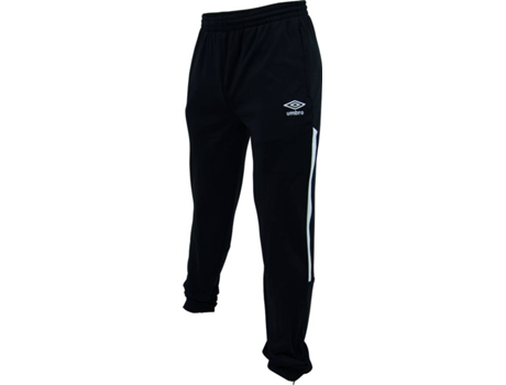 Pantalones para Niño UMBRO Pro Training Unlined Negro para Fútbol (12 Años)