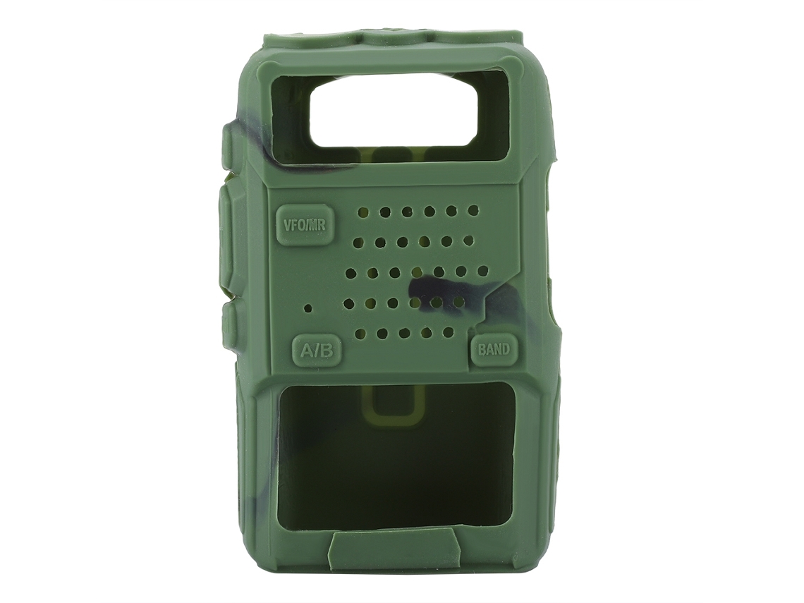 Funda de silicona para radio bidireccional (protección, camuflaje)