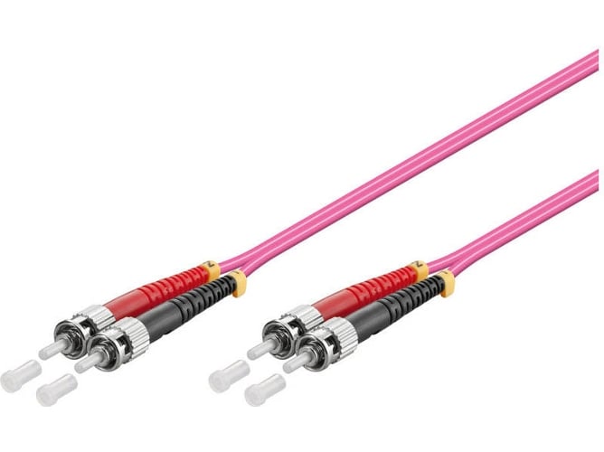 Cable Fibra Óptica ALCASA (7.5 m - Violeta)