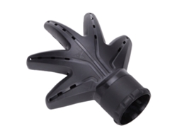 MEOIRUERY Difusor para Secador de Pelo, Herramienta para Peinar Pelo Rizado, Accesorio para Secador, Negro