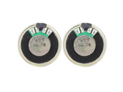 2pcs Altavoz De Cuerno 8ohm 1w Estéreo Diametro 28mm Parlante