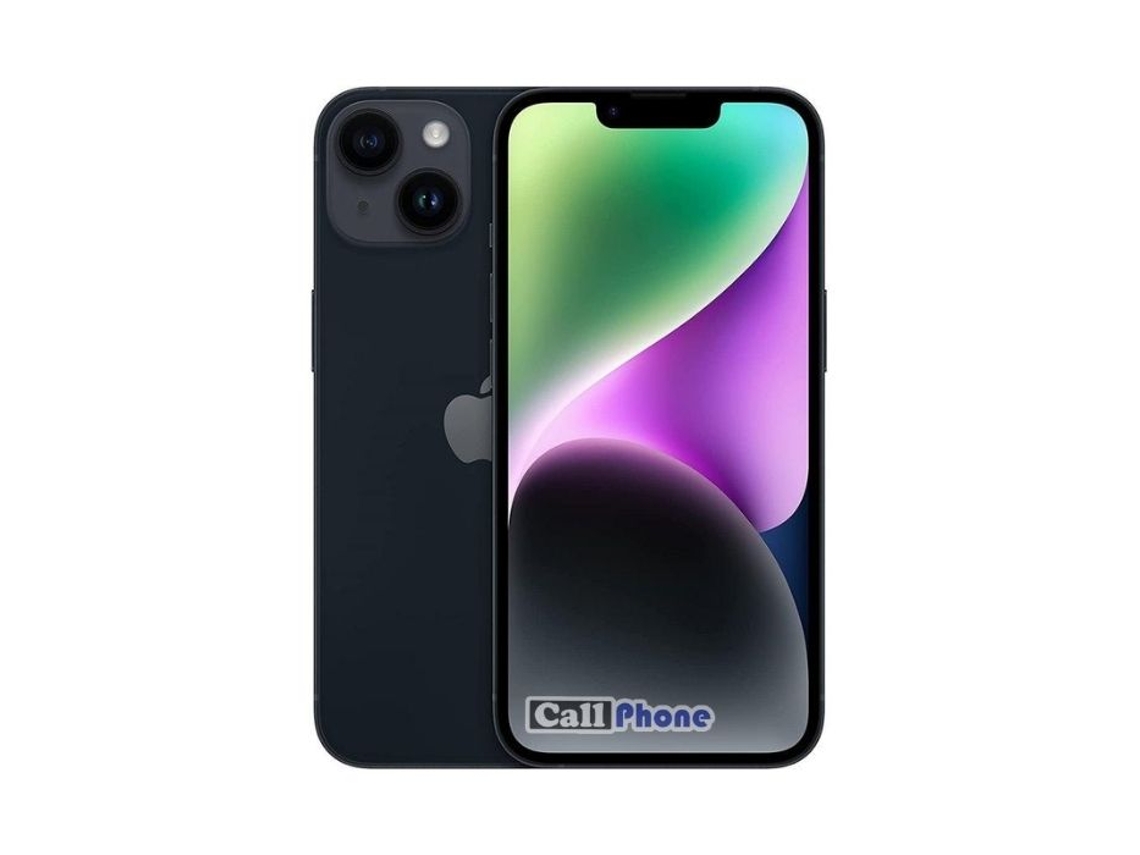 Apple iPhone 14 (reacondicionado, como nuevo, 6.1", 6 GB, 128 GB, negro medianoche)