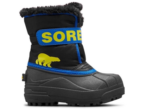 Botas de esqui Unisex SOREL Neve Snow Commander Negro para Esquí (EU 26)