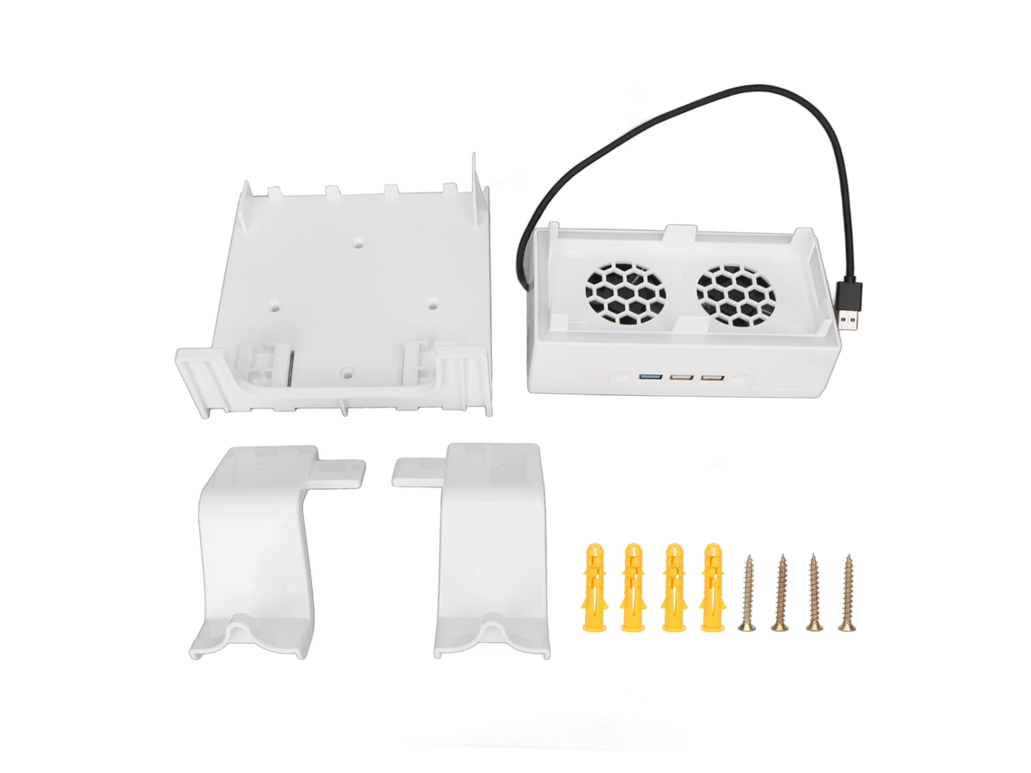 Soporte De Refrigeración Montado En La Pared (ventilador De Refrigeración Con 3 Puertos Usb) Para Xbox Series S