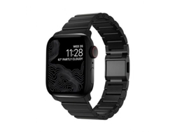 NOMAD Correa de titanio para Apple Watch V2 40/41mm Negro